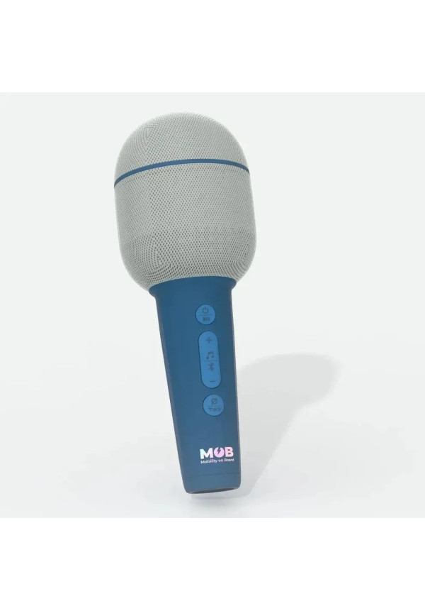 Micrófono de karaoke GROOVY - Azul MOB
