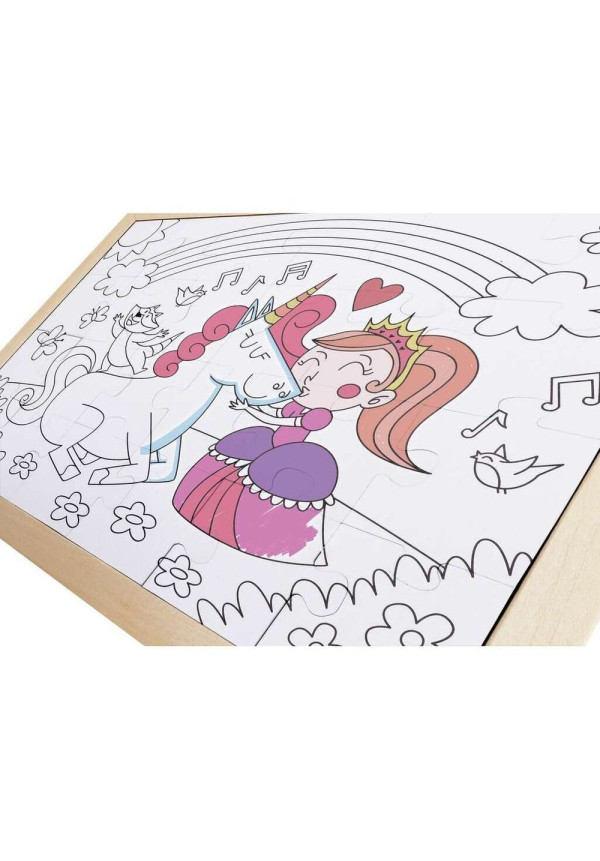 Puzle Amigos del Unicornio HAPE