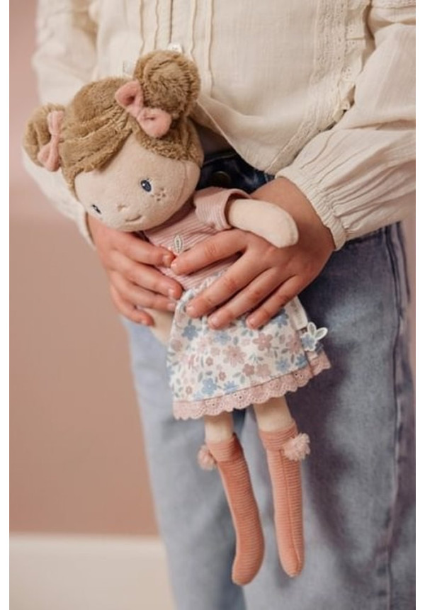 Muñeca de tela blandita 35 cm Rosa LITTLE DUTCH