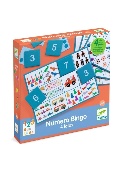Numero Bingo DJECO