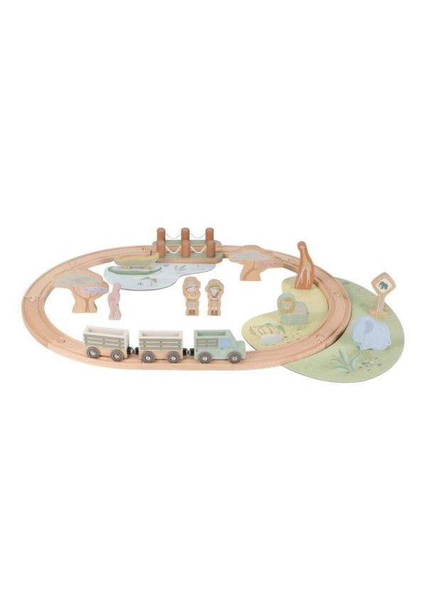 Sistema de tren Safari Friends LITTLE DUTCH