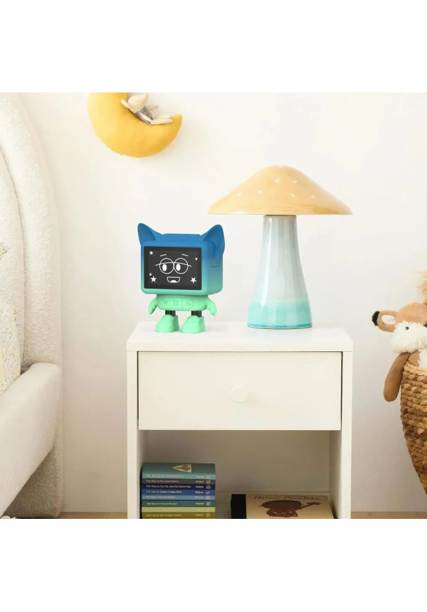 Despertador y Altavoz DANCING CLOCK - Azul MOB