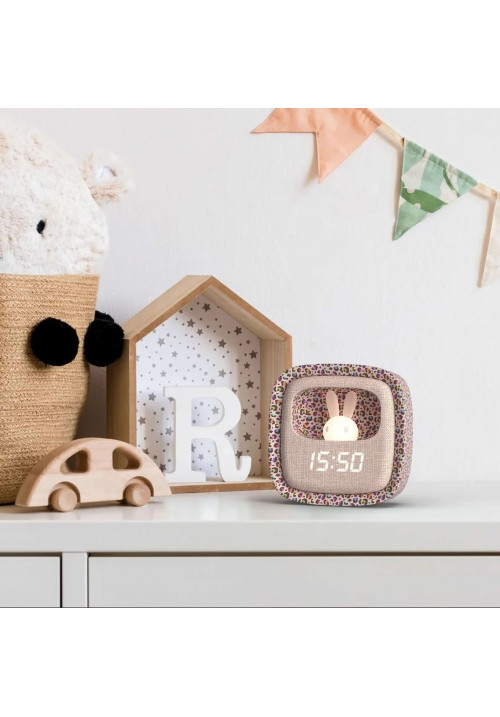 Despertador y Luz Nocturna BILLY CLOCK - Leopardo MOB 