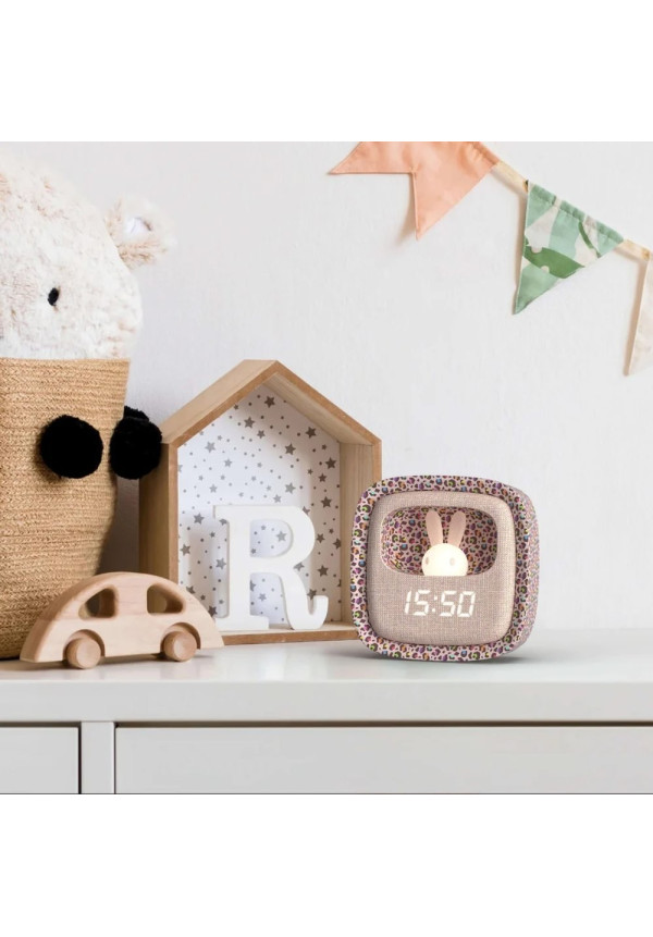 Despertador y Luz Nocturna BILLY CLOCK - Leopardo MOB 
