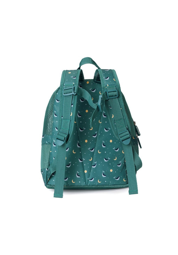 Mochila Infantil Antiarena Whale Teal MONNEKA