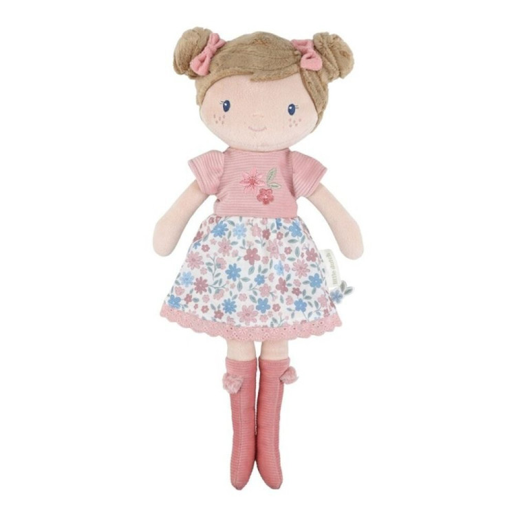 Muñeca de tela blandita 35 cm Rosa LITTLE DUTCH