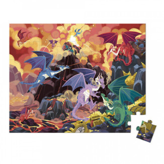 Puzzle tierra de dragones JANOD