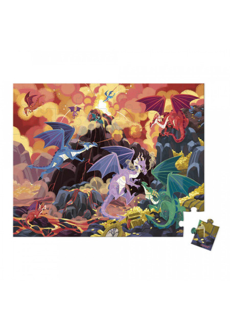 Puzzle tierra de dragones JANOD