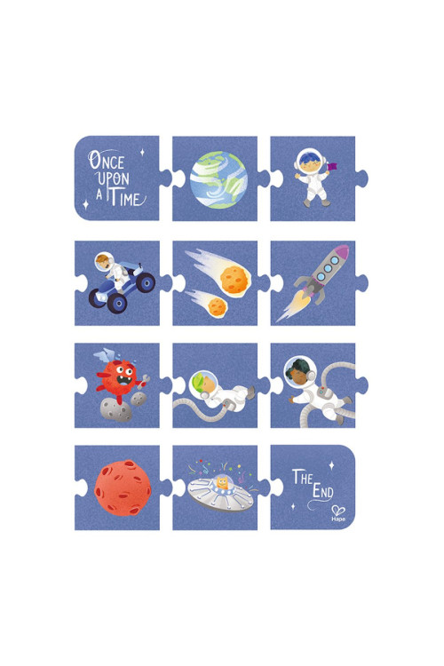 Puzzle aventura espacial HAPE 