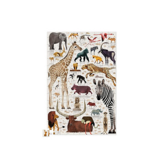 Puzzle hojalata animales africanos CROCODRILE CREEK