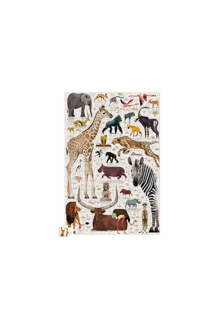 Puzzle hojalata animales africanos CROCODRILE CREEK