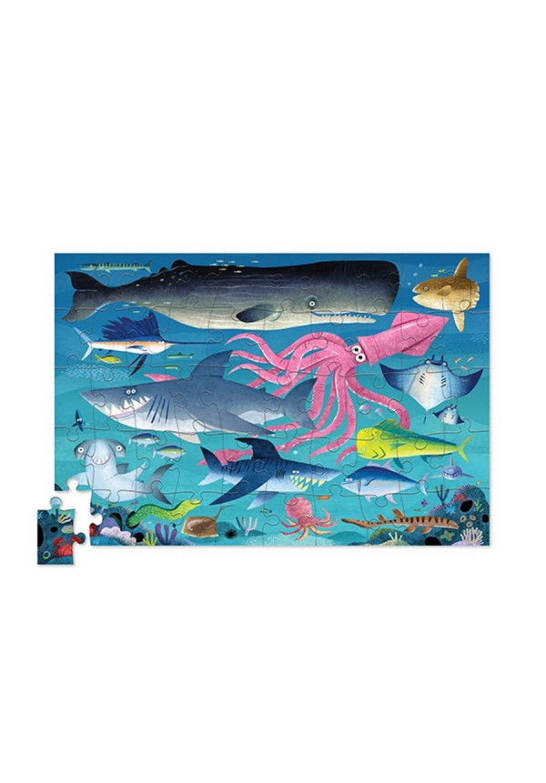 Puzzle hojalata tiburones CROCODRILE CREEK