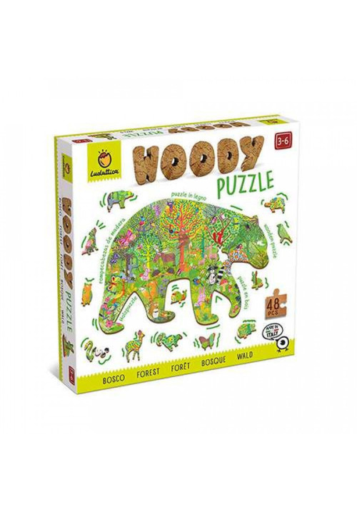 Woody puzzle Bosque LUDATTICA