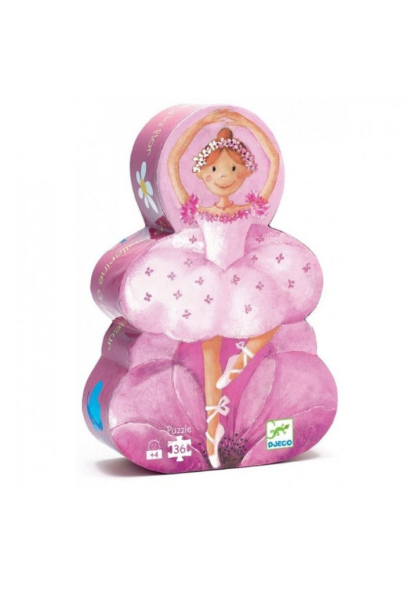 Puzzle silueta Bailarina DJECO