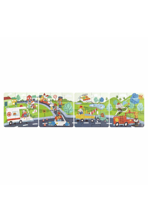 Puzzle vehiculos de rescate HAPE