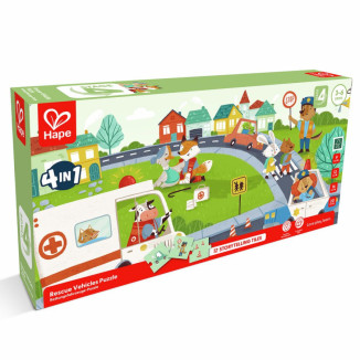 Puzzle vehiculos de rescate HAPE