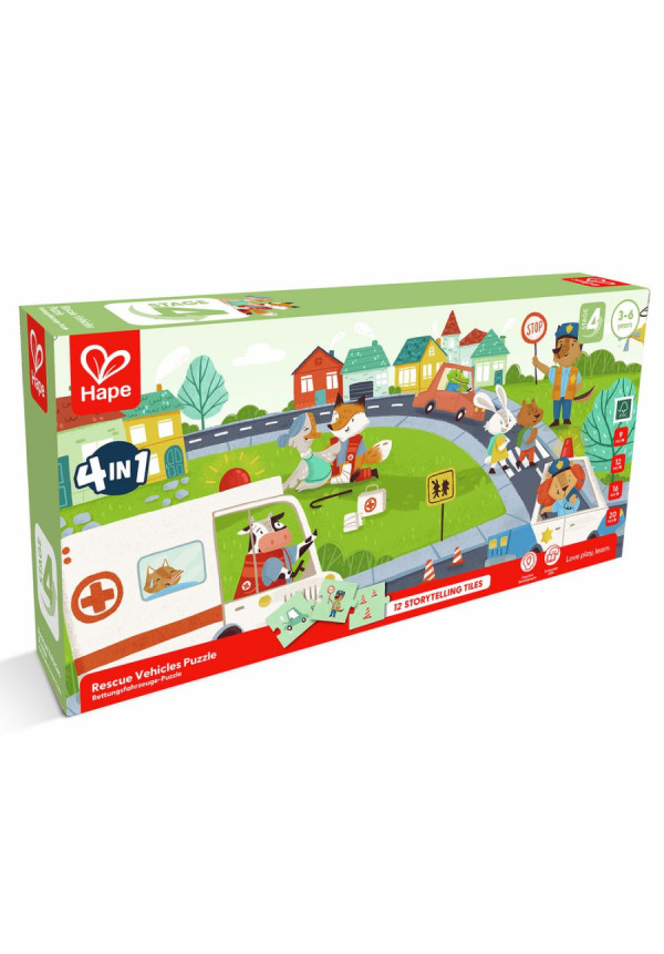 Puzzle vehiculos de rescate HAPE