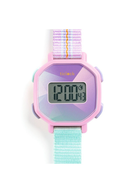 Reloj digital purple prisma DJECO Reloj digital purple prisma DJECO