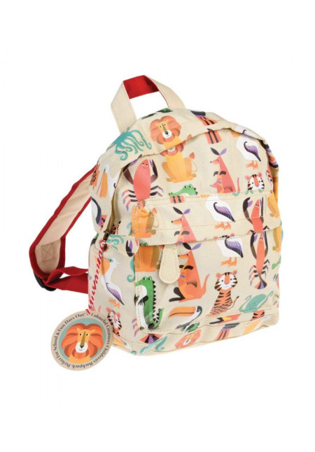 Mini mochila Colorful Creatures REX LONDON