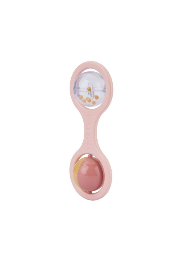 Sonajero clásico rosa LITTLE DUTCH