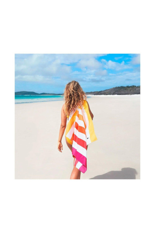 Toalla DOCK & BAY peach sunrise xl