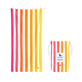 Toalla DOCK & BAY peach sunrise xl