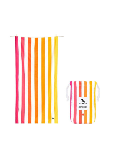 Toalla DOCK & BAY peach sunrise xl