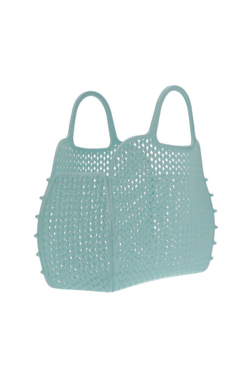 Bolso cesta vintage Aqua