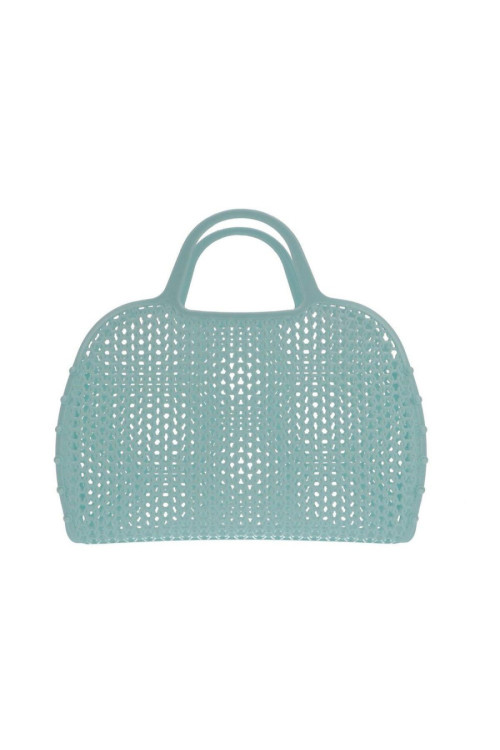 Bolso cesta vintage Aqua