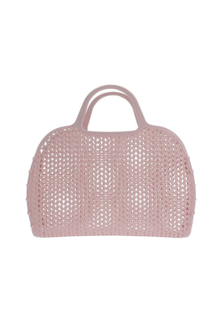 Bolso cesta vintage pink